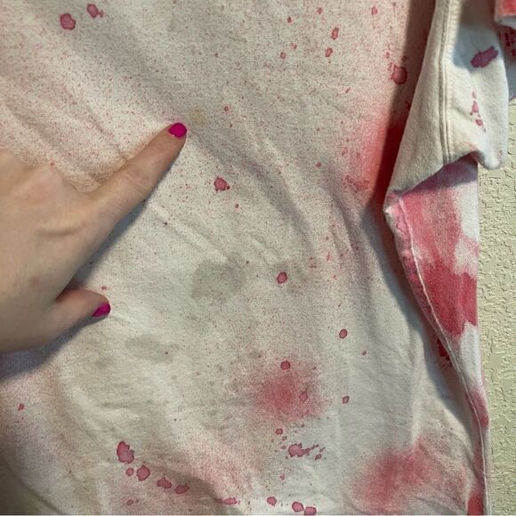 Comfort Colors- 100% Cotton Pink Mother Hood Graphic Grunge Tie Dye T-shirt, 2XL - Picture 7 of 10